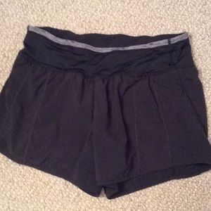 Lululemon black shorts
